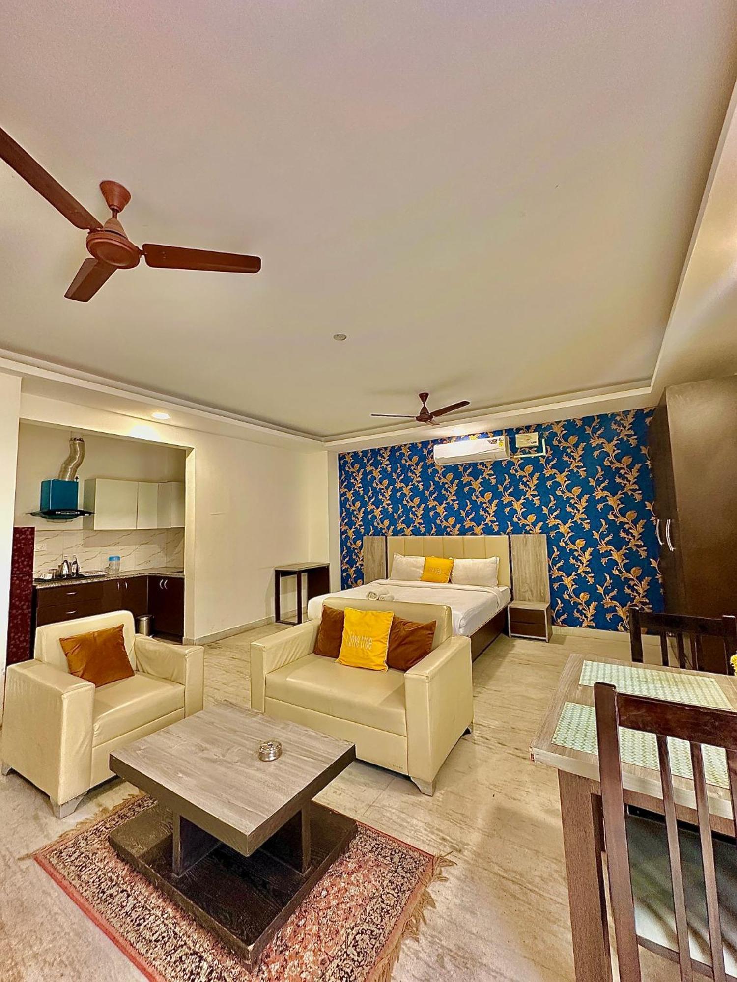 Lime Tree Service Apartment Golf Course Road, غورغاون المظهر الخارجي الصورة