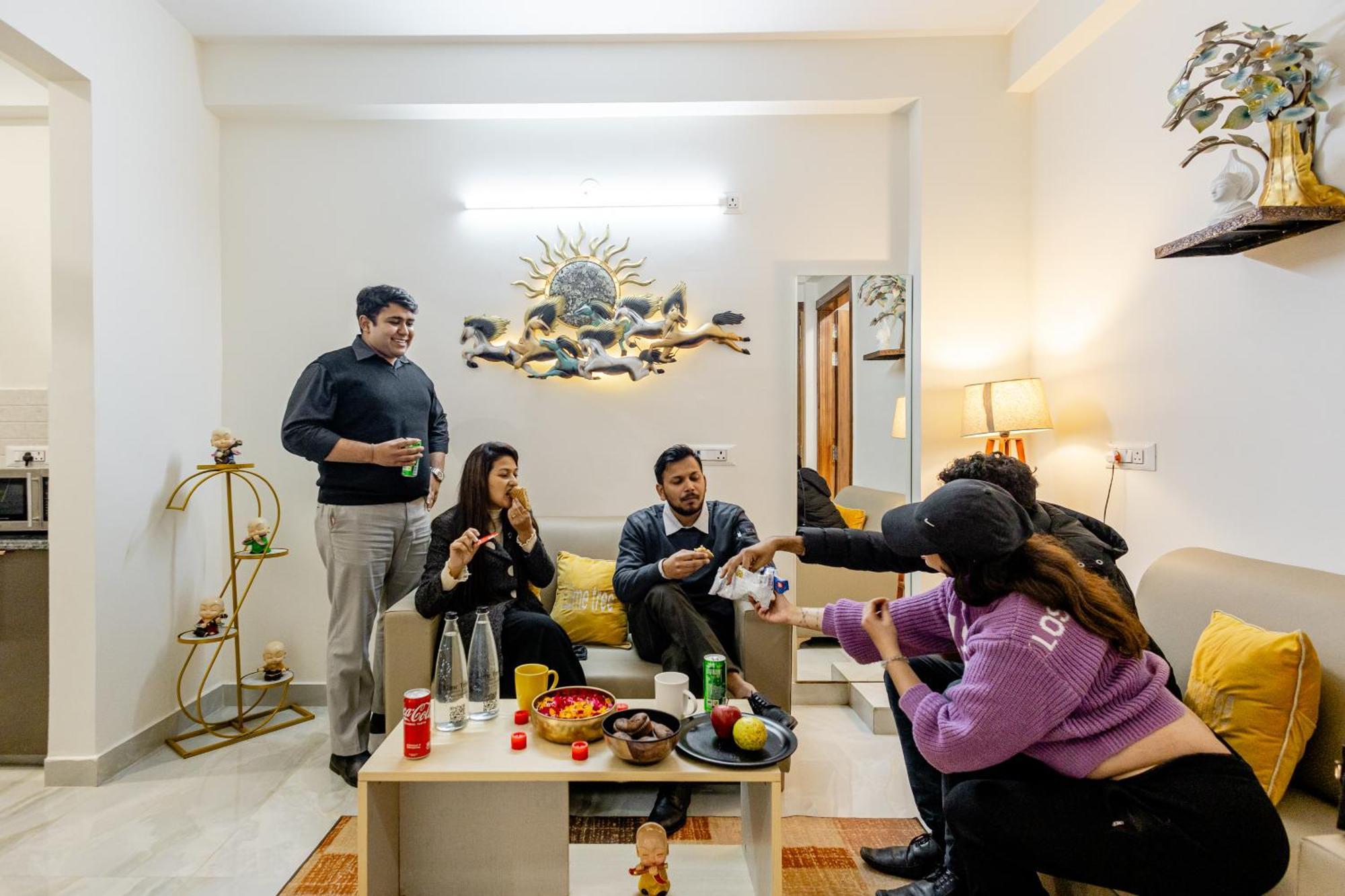 Lime Tree Service Apartment Golf Course Road, غورغاون المظهر الخارجي الصورة