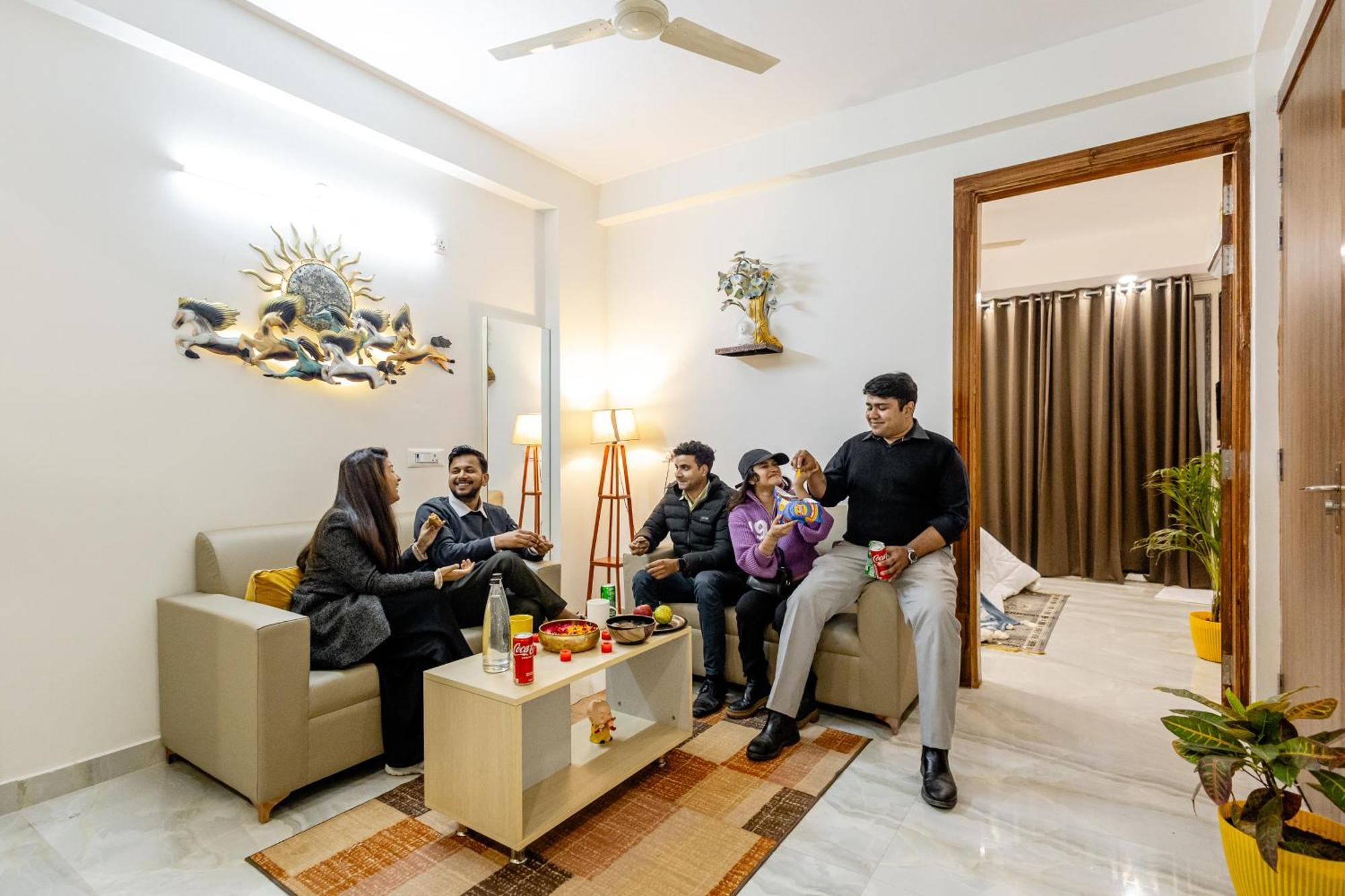 Lime Tree Service Apartment Golf Course Road, غورغاون المظهر الخارجي الصورة
