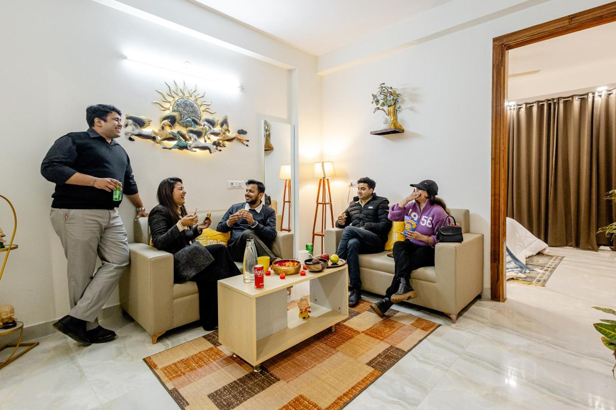 Lime Tree Service Apartment Golf Course Road, غورغاون المظهر الخارجي الصورة
